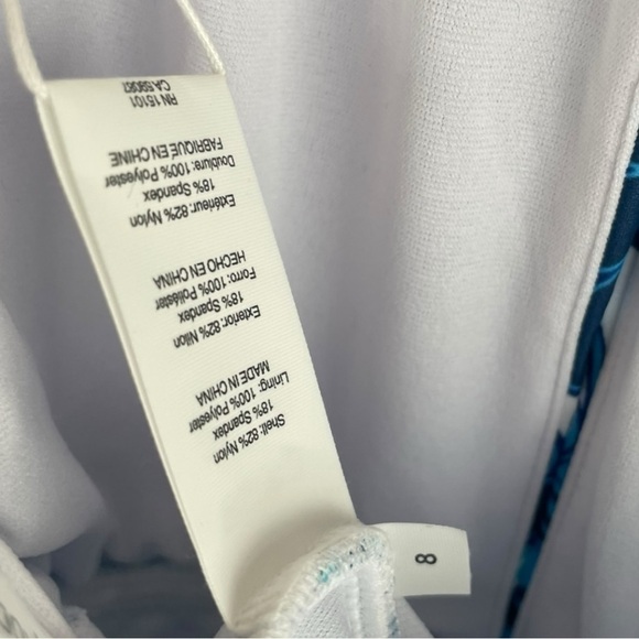 New! Bleu Rod Beattie High Neck Keyhole One-Piece Swimsuit - Picture 5 of 9